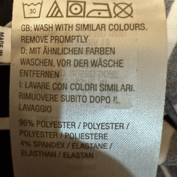 Susan Graver Regular Printed Liquid Knit Straight-Leg Crop Pants NWOT XL - Picture 5 of 5